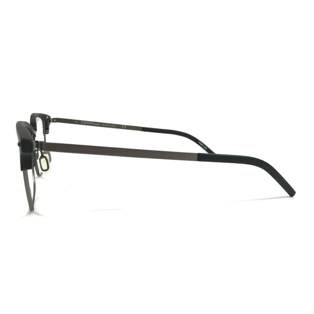 Flexon Eyeglasses Frames B2022 001 Matte Black Gunmetal Gray Titanium 55-19-145